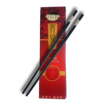 Ätpinnar - Silverfärgad Blomma 10 par