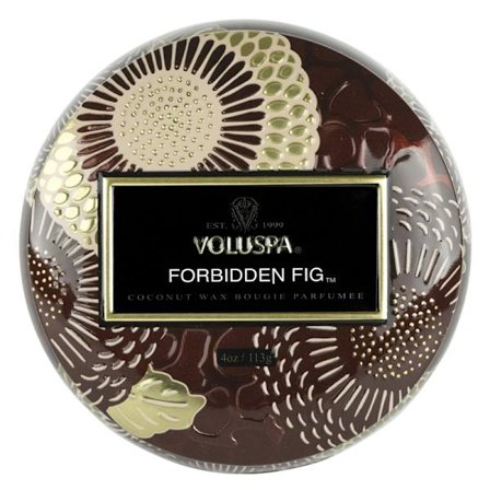 Voluspa Decorative Tin Candle Forbidden Fig 113g