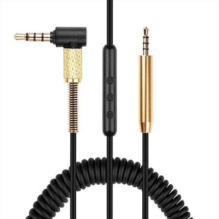 Hörlurskabel Headsetförlängningssladd MED MIKROFON MED