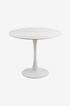 NORDFORM - Matbord Jaden, Ø 90 cm - Vit - Matbord - Från Homeroom