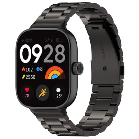 Metallikellon ranneke Redmi Watch 4:lle/Xiaomi Band 8 Prolle