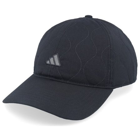 Adidas - Musta unconstructed Lippis - M Go To Hat Black Dad Cap @ Hatstore