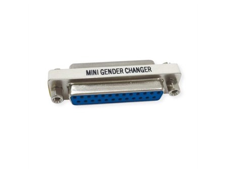 VALUE Mini Gender Changer, 9 Pin F/F