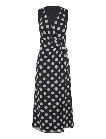 Mango | Cross Dress With Polka-Dots | XS
