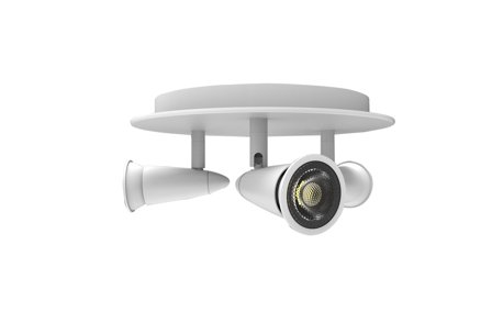 Westal Idun GU10 Loftarmatur hvid, 15 W, 1140 lm, Belysning