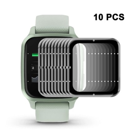 10 st för Garmin Venu SQ 2 3D Full täckning Soft PC Edge + PMMA HD skärmskyddsfilm