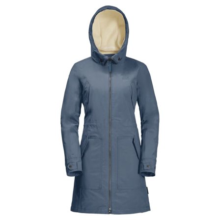 Jack Wolfskin Women's Rocky Point Parka Women synthetic-lined parkas Blue XL