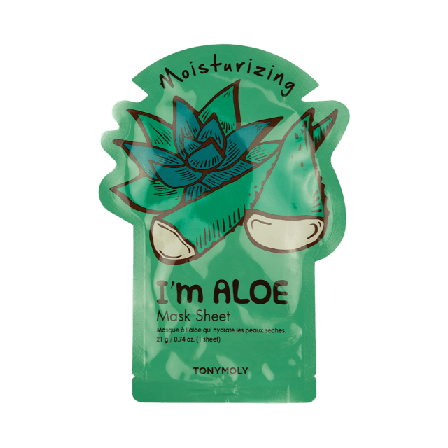 Tony Moly I Am Real Aloe Mask Sheet Ansiktsmask & peeling Dam ONESIZE