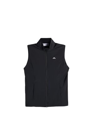 J.Lindeberg - Thorine Wind Packable Vest - Golf - Black - Women - L