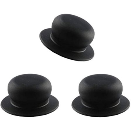 Sæt med 3 universelle robuste plasthåndtag til gryder og pander.