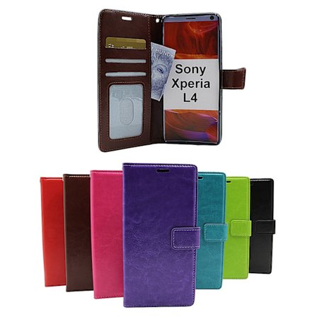 Crazy Horse Wallet Sony Xperia L4