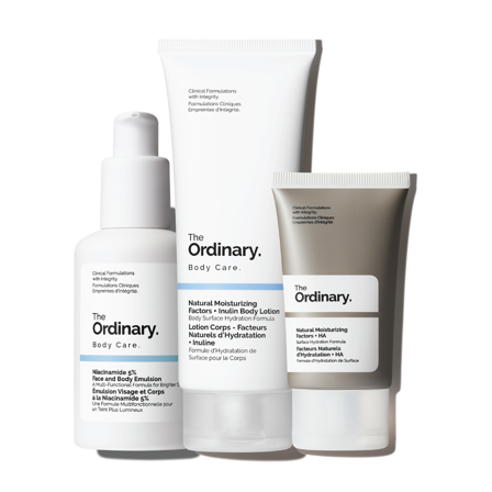 The Ordinary The Face & Body Set, 1 sett