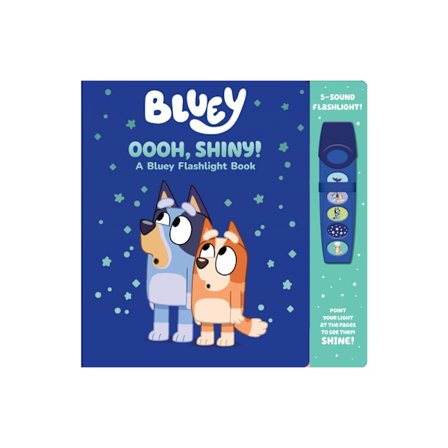Bluey: Oooh, Shiny! A Bluey Flashlight Book Sound Book (bok, board book, eng)
