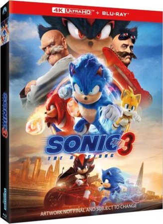 Sonic 3 (4K Ultra Hd+Blu-Ray)