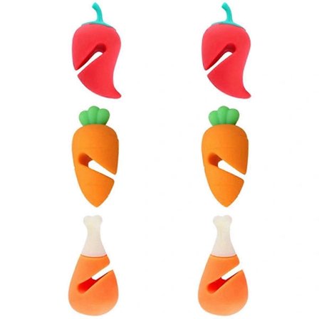 Silikonlokk Anti-Søl Rack Varmebestandig Anti-Overløpsstopper Lokkløfter Holder Kjøkkenverktøy, Gadget