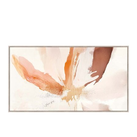 Seinätaide kankaalle kehyksellä, 80x145 cm, Beige Monivärinen