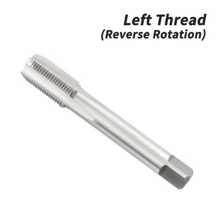 Cykel håndsving Pedal Gevind Tap Spiral gevind Tap SØLV VENSTRE