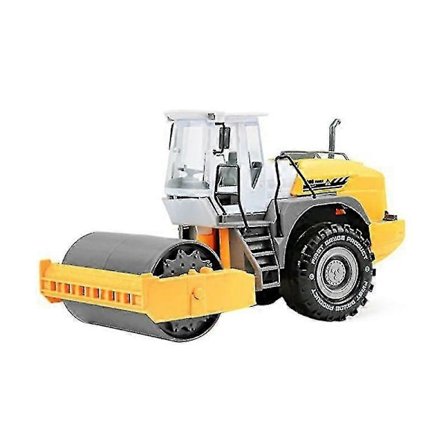 Friktionsdriven Ångvält Lastbil Byggleksak, Tröghets Reparationsbilsleksak, Ingenjörsfordon, leksak