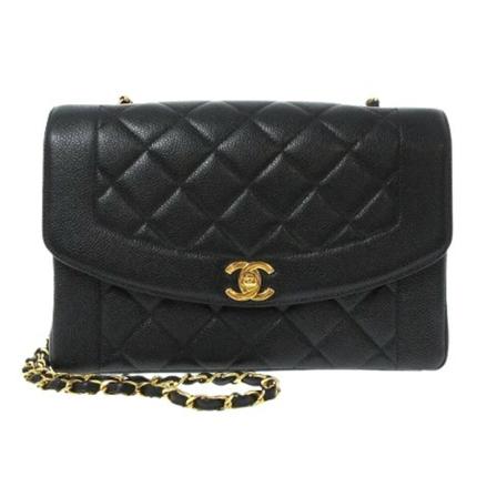 Chanel Vintage, Pre-owned Leather chanel-bags Zwart, Dames, Maat:ONE Size