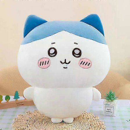 Chiikawa Pehmolelu Tyyny - Kawaii Usagi Nukke & Itseään Vähättelevä Karhu Pehmolelu Lapsille, Syntymäpäivälahja, Päivittäinen Yllätys A 30cm