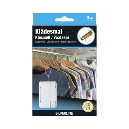 Silverline fälla för klädesmal 2-pack – effektiv och giftfri skyddslösning