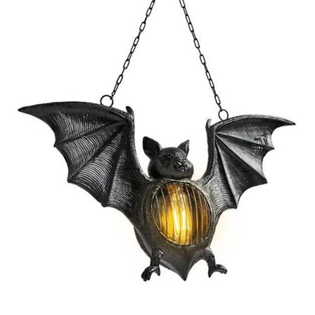 Halloween Bat Light Pendel LED-lykta 1st