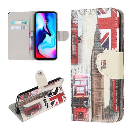 Wonderland Motorola Moto E7 Plus / Motorola Moto G9 Play fodral -Flerfärgad