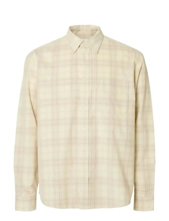 Selected | Slmregclaus Cord Yd Check Ls Shirt | S