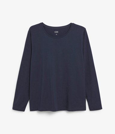 Kappahl | Basetopp med lang arm | Mørkeblå