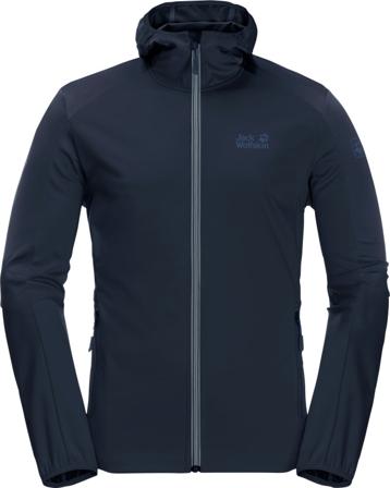 Jack Wolfskin Men's Go Hike Softshell Men soft shell jackets Blue S