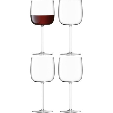 Lsa Vinglass Borough 4 stk, 450 ml' - 'Klar