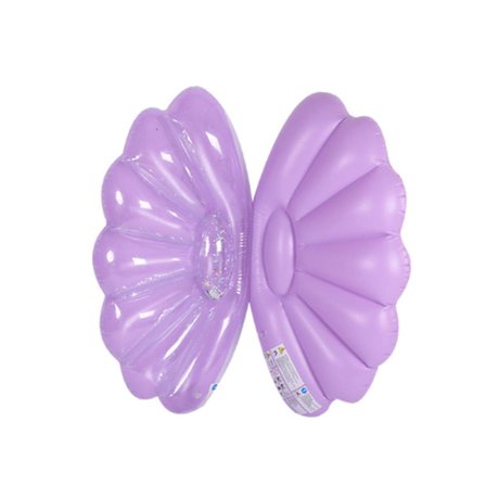 Kuoren muotoinen kelluva vesihammock-lepotuoli Uima-allas Ilmatäytteinen kelluke Lautat Miehille Naisille