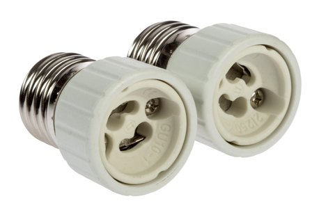 Nordic Quality Adapter E27 - GU10, 2st.