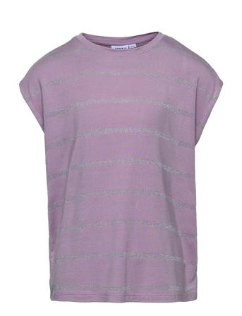 Nkfbelomst Ss Top Purple Name It