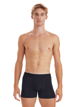 Resteröds Ekologisk Bomull, Boxer, 5-pack, Grå Kalsonger Herr Svart S