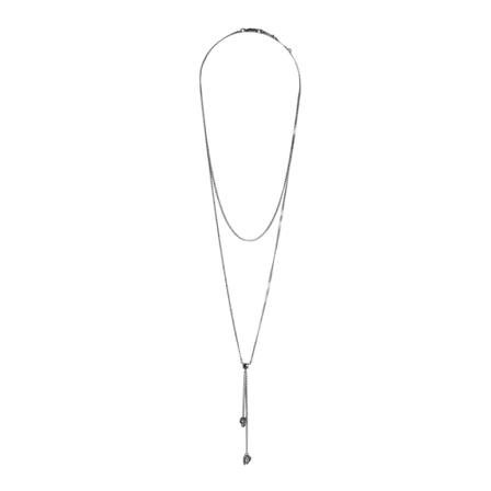 Alexander McQueen, Necklaces Grijs, Dames, Maat:ONE Size