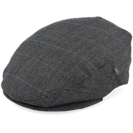City Sport - Grå flatcap Keps - Grey Flat Cap @ Hatstore