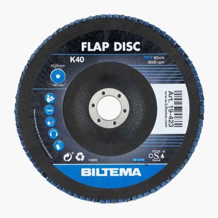 Flapdisc 180 mm K40