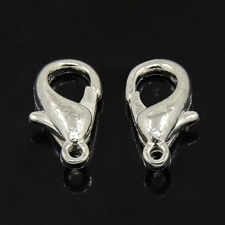 50 St. 10 mm. l nga nickelfria silverpl terade lobsterl s