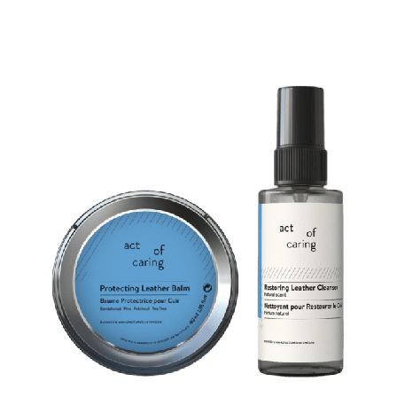 act of caring Leather Care Kit Rengöring & tvätt 100 ml