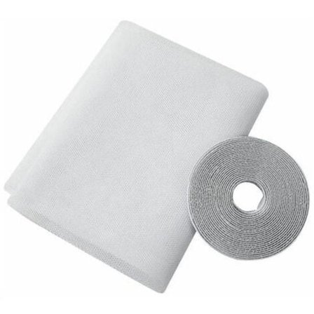 DIY itseliimautuva hyttysverkko, 1,5*2m valkoinen