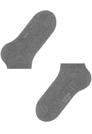 Falke ClimaWool Sneaker Socks Strumpor Herr Grå 45-46