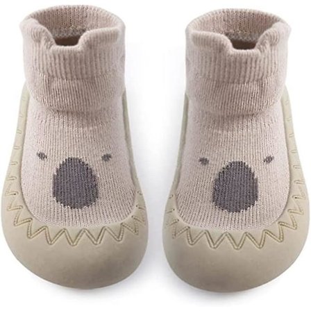 Vauvan Sukkakengät Liukueste Söpö Sarjakuva Pehmeät Neulotut Vauvan Lattiakengät Taaperokengät Tytöille Pojille