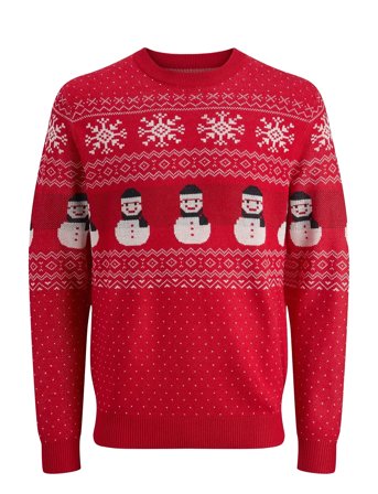 Jack & Jones | Jjxmas Andrew Knit Crew Neck Jnr | 164