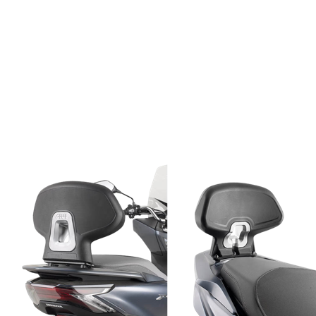 Givi Scooter TB Specific Backrest - Honda PCX 150 2014-2018