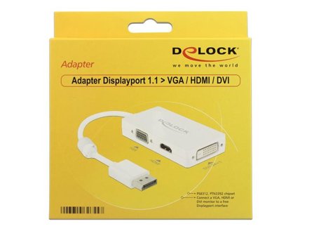 Delock DisplayPort-adapter - 16 cm