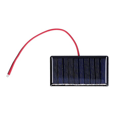 4 stk. solenergipaneler, unik proces, høj konverteringsrate, effektiv solcellepanel med ledning til belysning