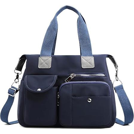 Damväskor Stora Crossbody Väskor Dam Axelväskor Vattentät Shopper Väska Oxfordtyg Handväskor för Kvinnor Multifickor