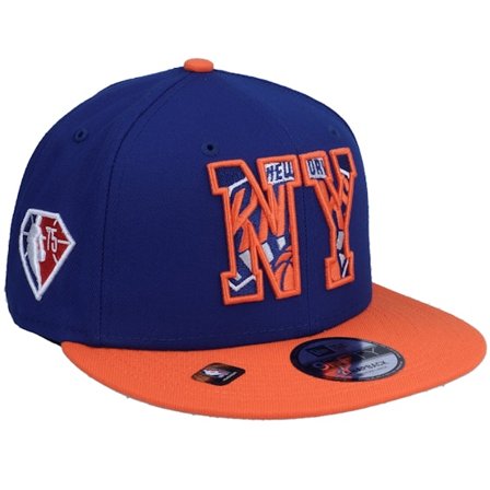 New Era - Azul snapback Gorra - New York Knicks NBA21 Draft Em 9FIFTY Royal Snapback @ Hatstore
