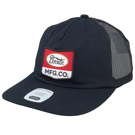 Brixton - Preto trucker Boné - Phillips Np Hat Black/Black Trucker @ Hatstore